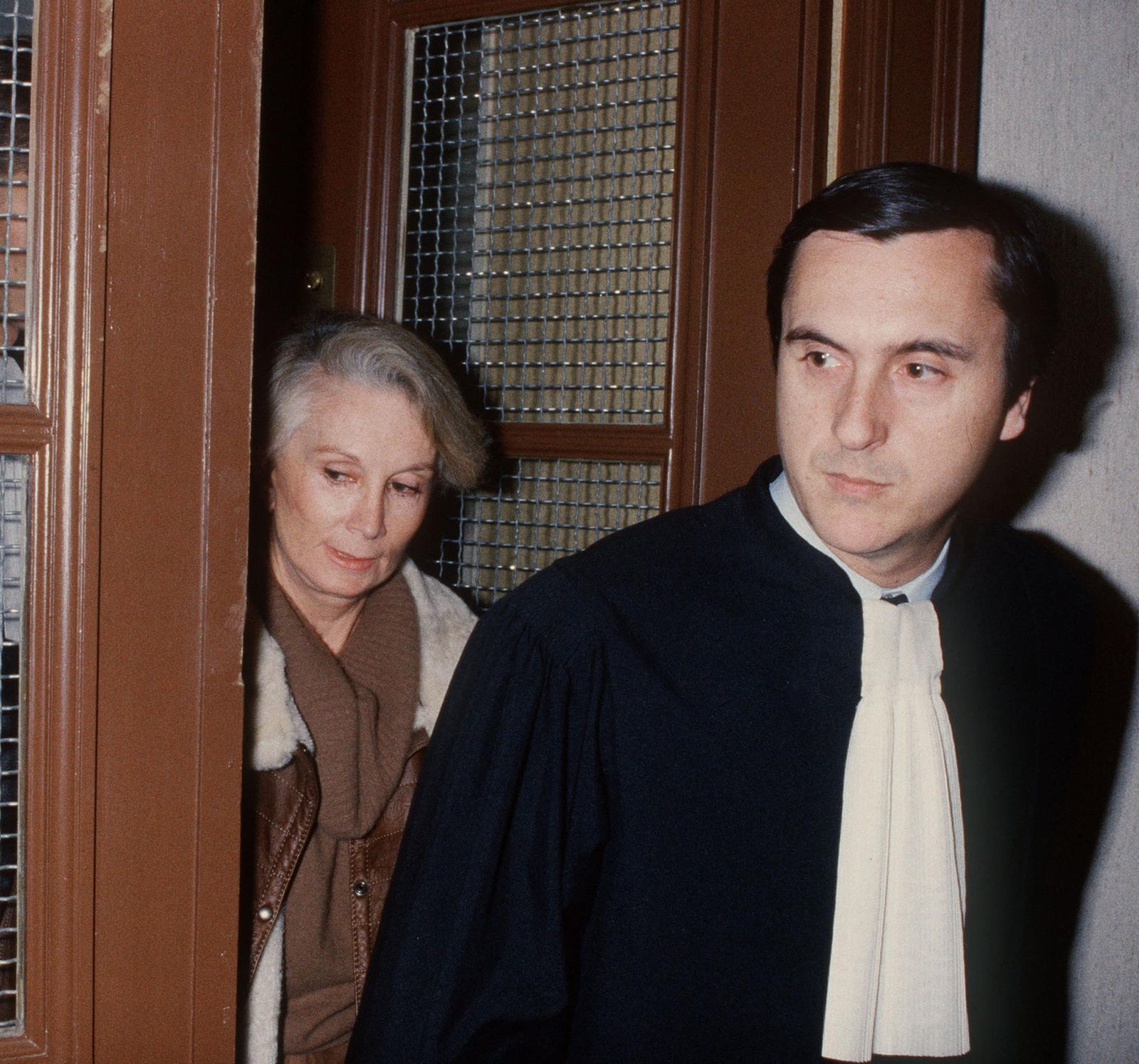  مدام كلود في برايس أثناء محاكمتها مع المحاكي الخاص بها - AFP