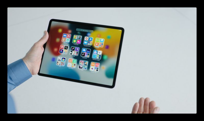ميزة App Library على iPadOS 15 الجديد - أبل
