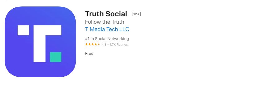 تطبيق شبكة Truth Social الاجتماعية على آب ستور - App Store