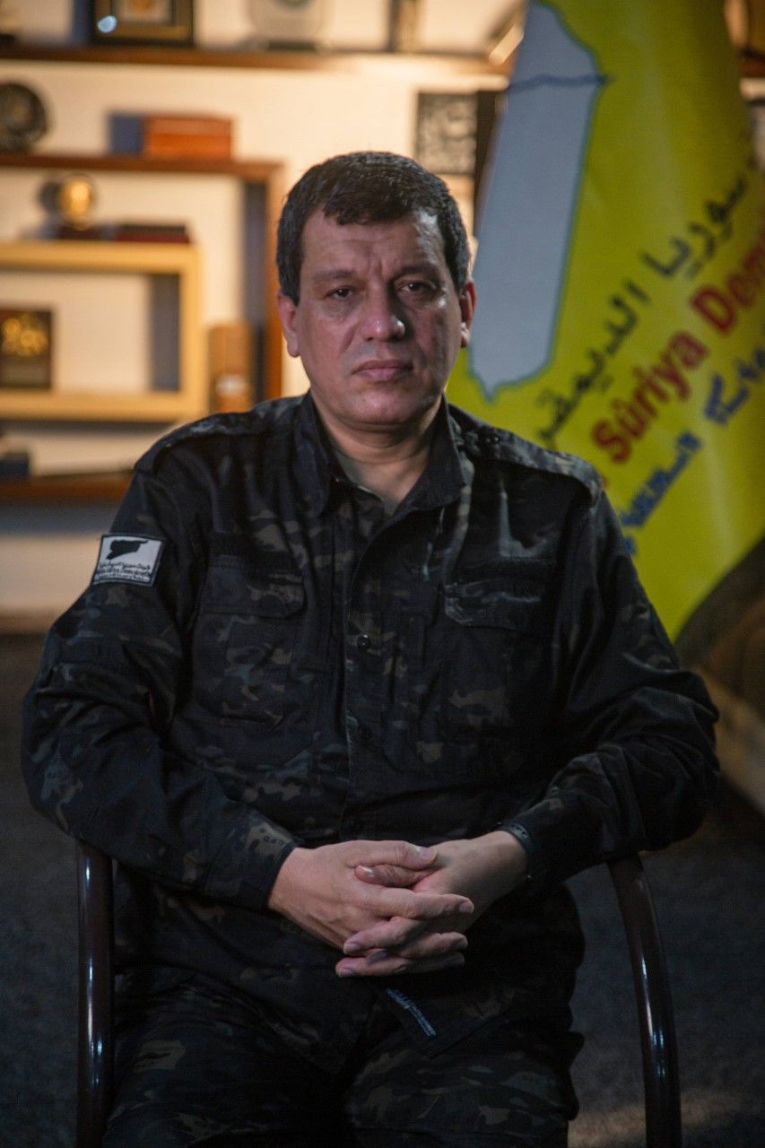 مظلوم عبدي، قائد قوات سوريا الديمقراطية 