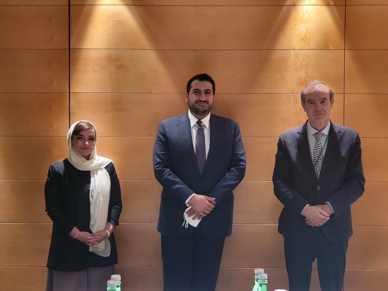 الوفد السعودي إلى فيينا يلتقي بالمنسق الأوروبي للمحادثات النووية إنريكي مورا