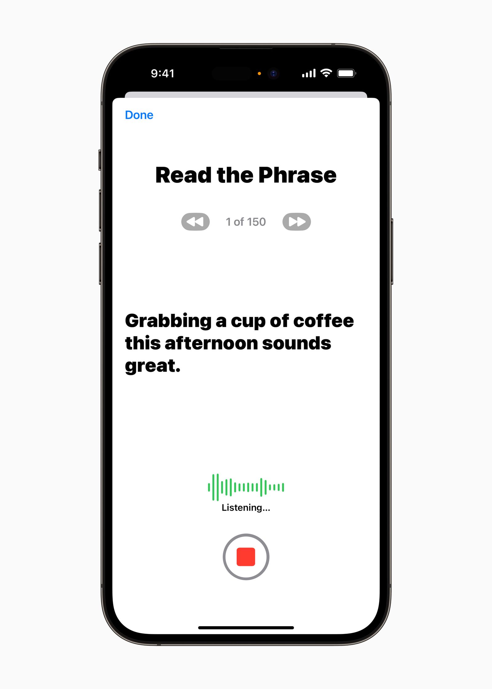 ميزة Personal Voice الجديدة - Apple