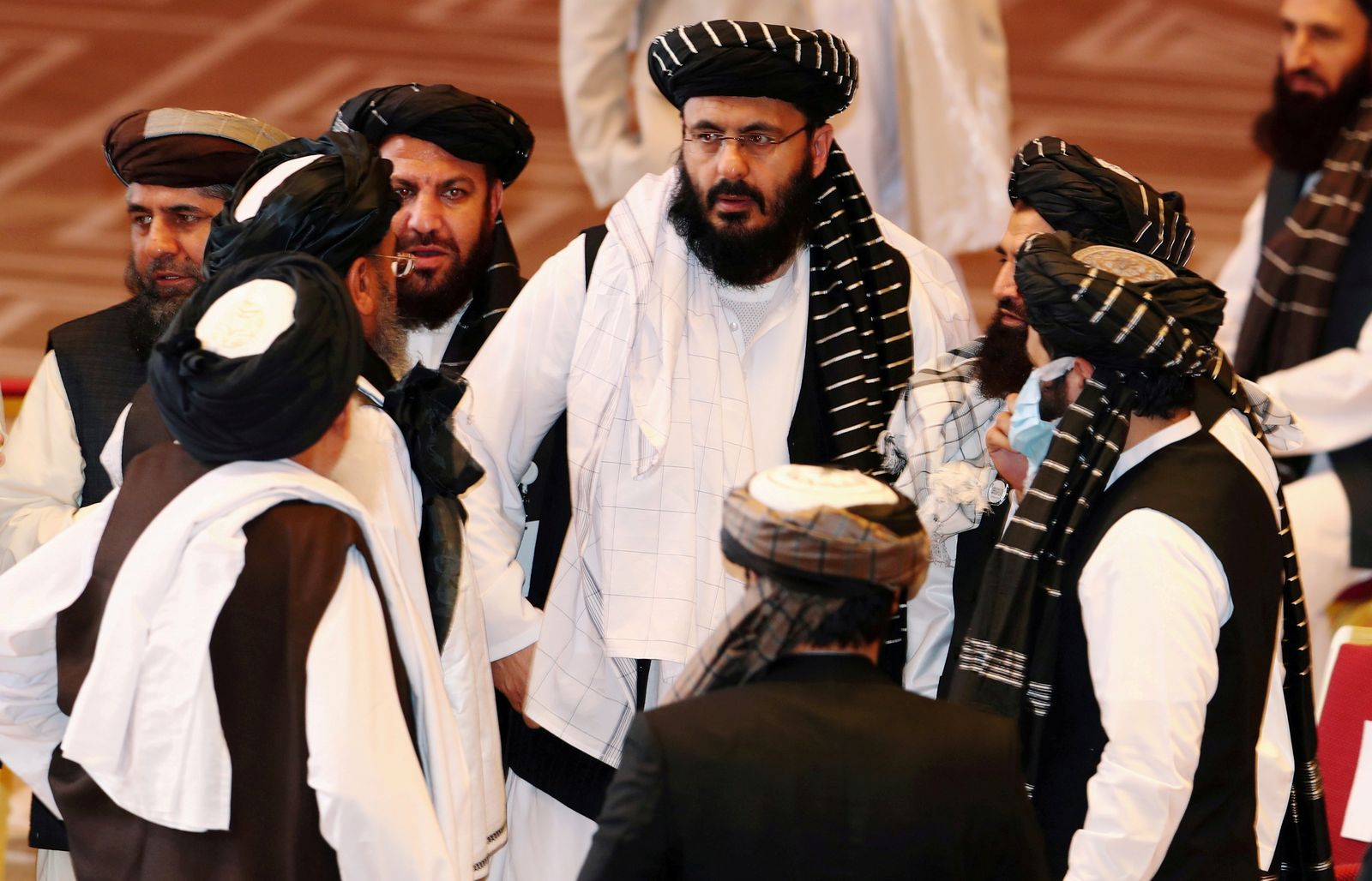 مفاوضو حركة طالبان بمحادثات السلام الأفغاني  - REUTERS 