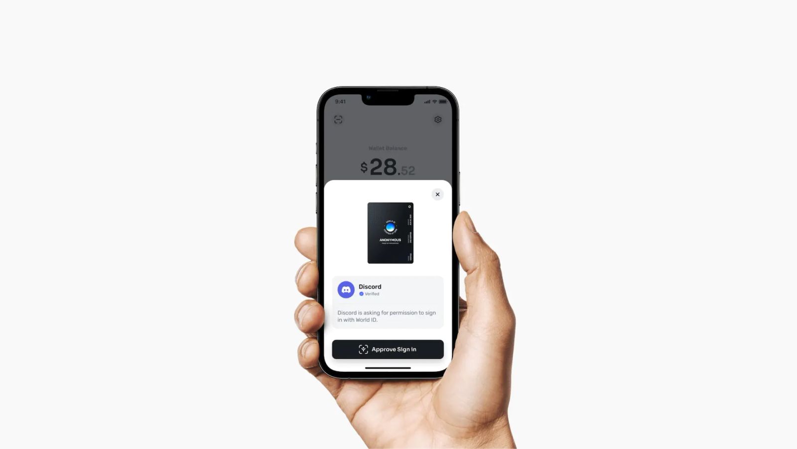 تسجيل الدخول إلى خدمة ديسكورد باستخدام هوية World ID الرقمية - Worldcoin