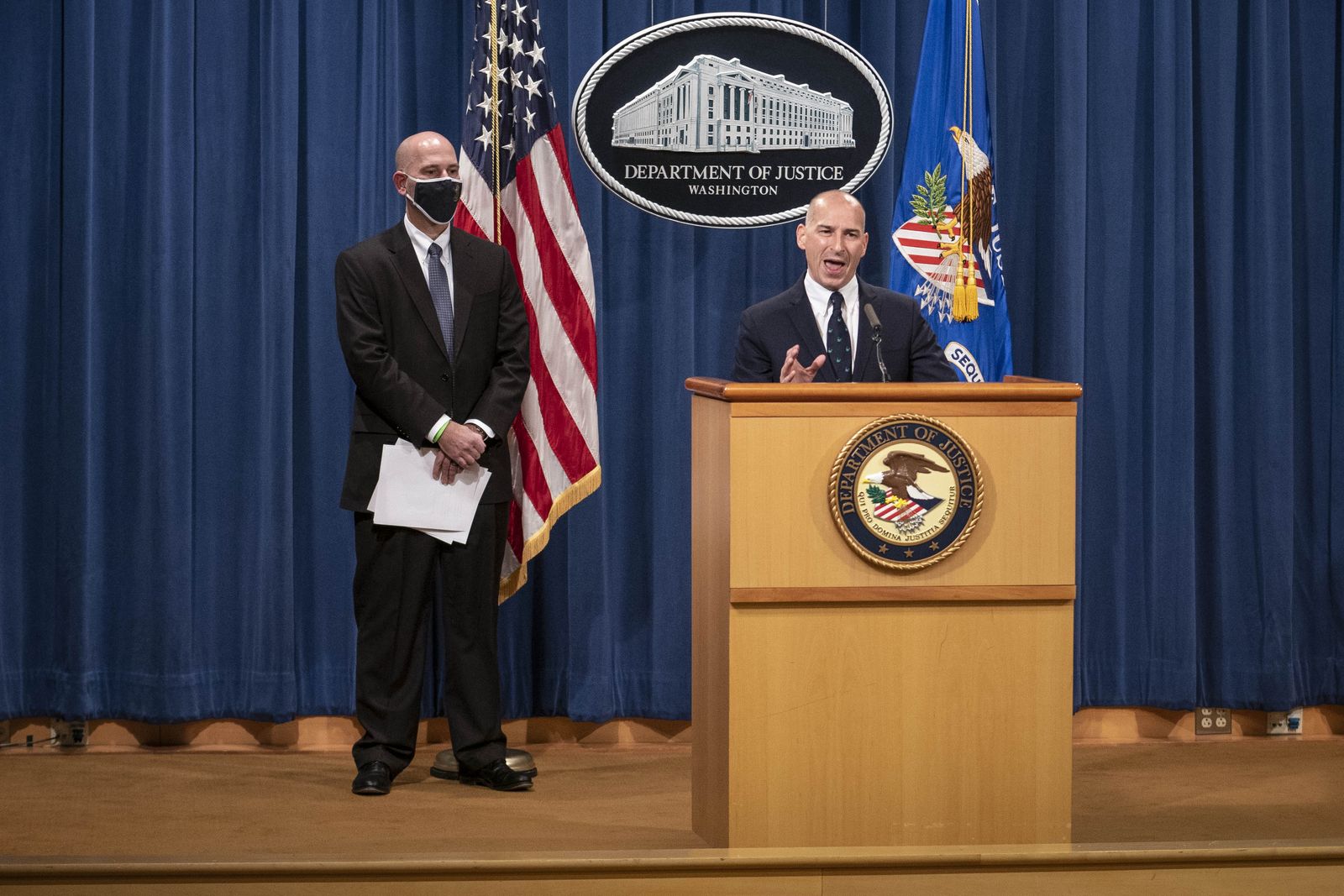 DOJ & FBI Provide Update On Arrests Stemming From Siege At U.S. Capitol - Bloomberg