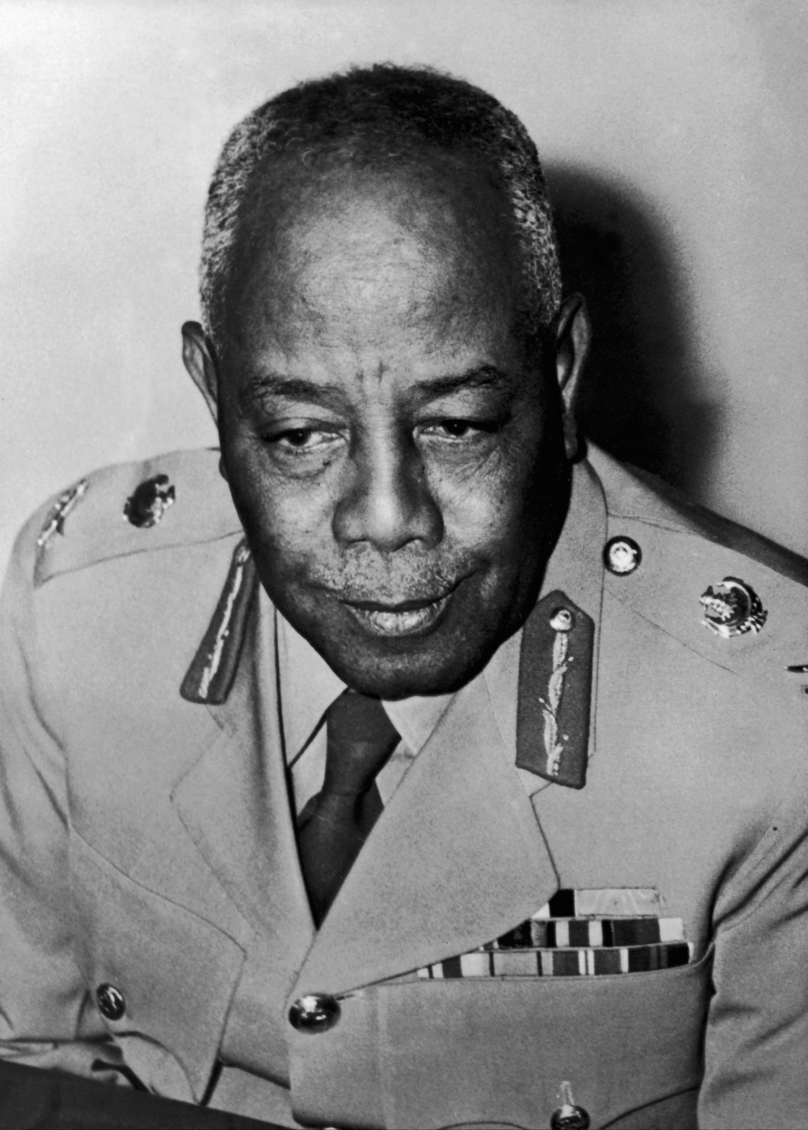 إبراهيم عبود - رئيس السودان ما بين عامي 1958 و 1964 - Getty Images