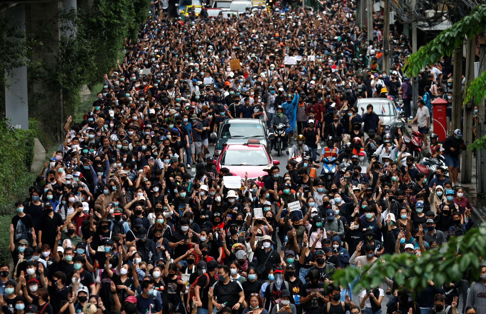 Anti-government protest in Bangkok - REUTERS