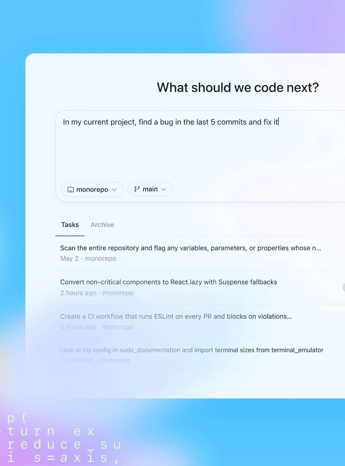 منصة Codex للبرمجة وأداء المهام ذاتيا بالذكاء الاصطناعي من OpenAI