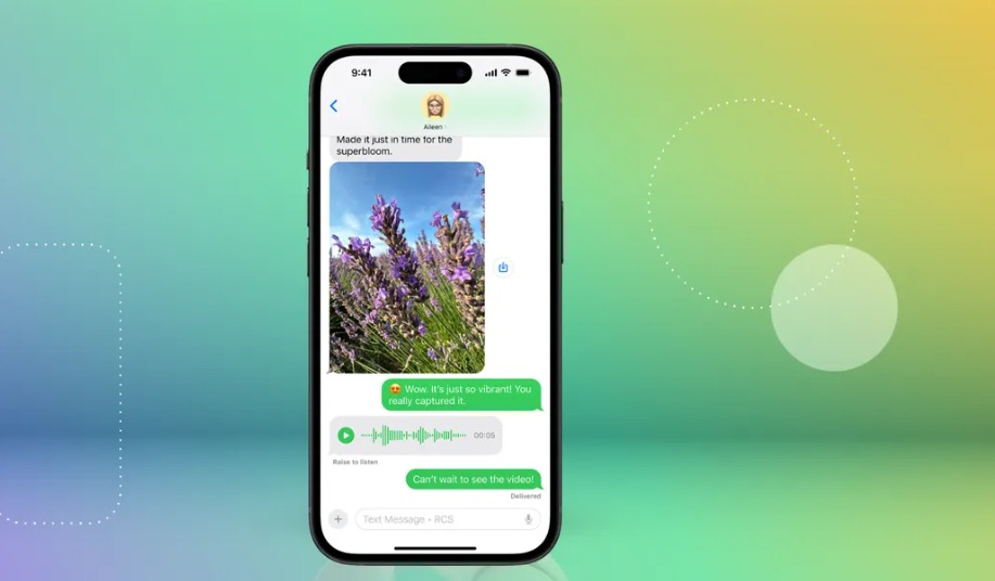 ميزة رسائل RCS تصل هواتف آيفون مع تحديث iOS 18 الجديد