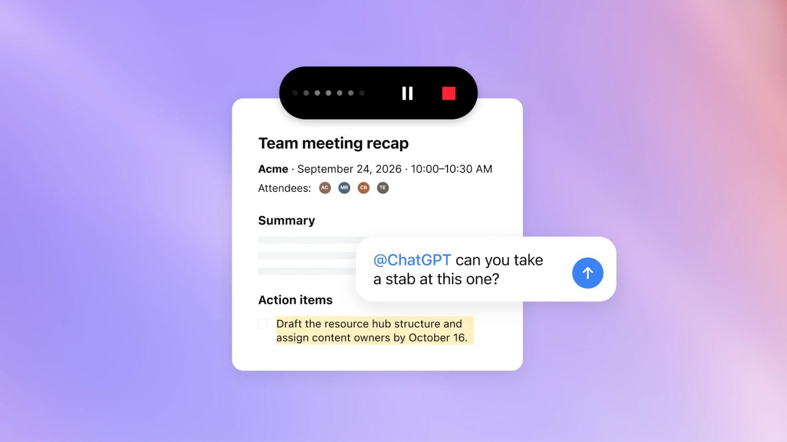ميزة Meetings Plugins الجديدة داخل منصة ChatGPT للدردشة الذكية