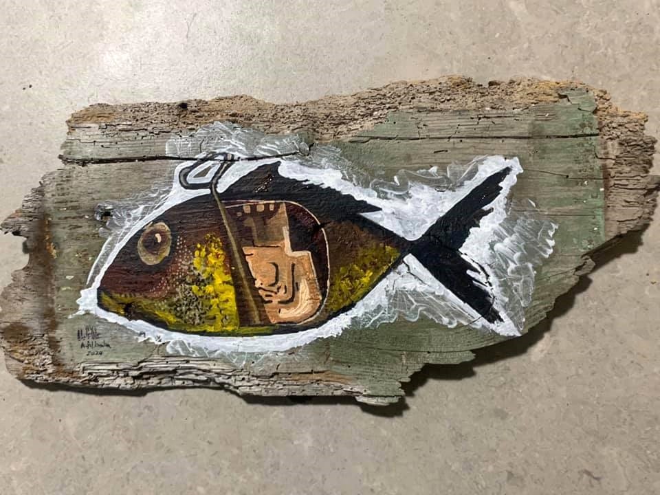 عمل فني للبابا