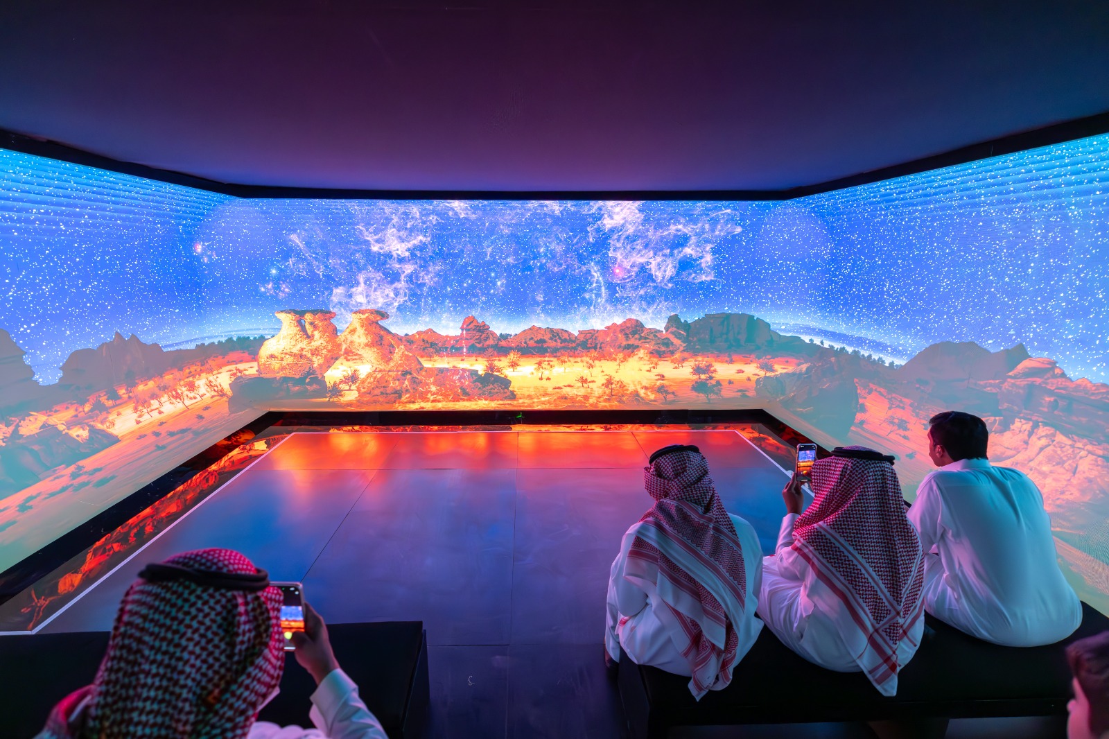 جانب من معرض روايتنا السعودية