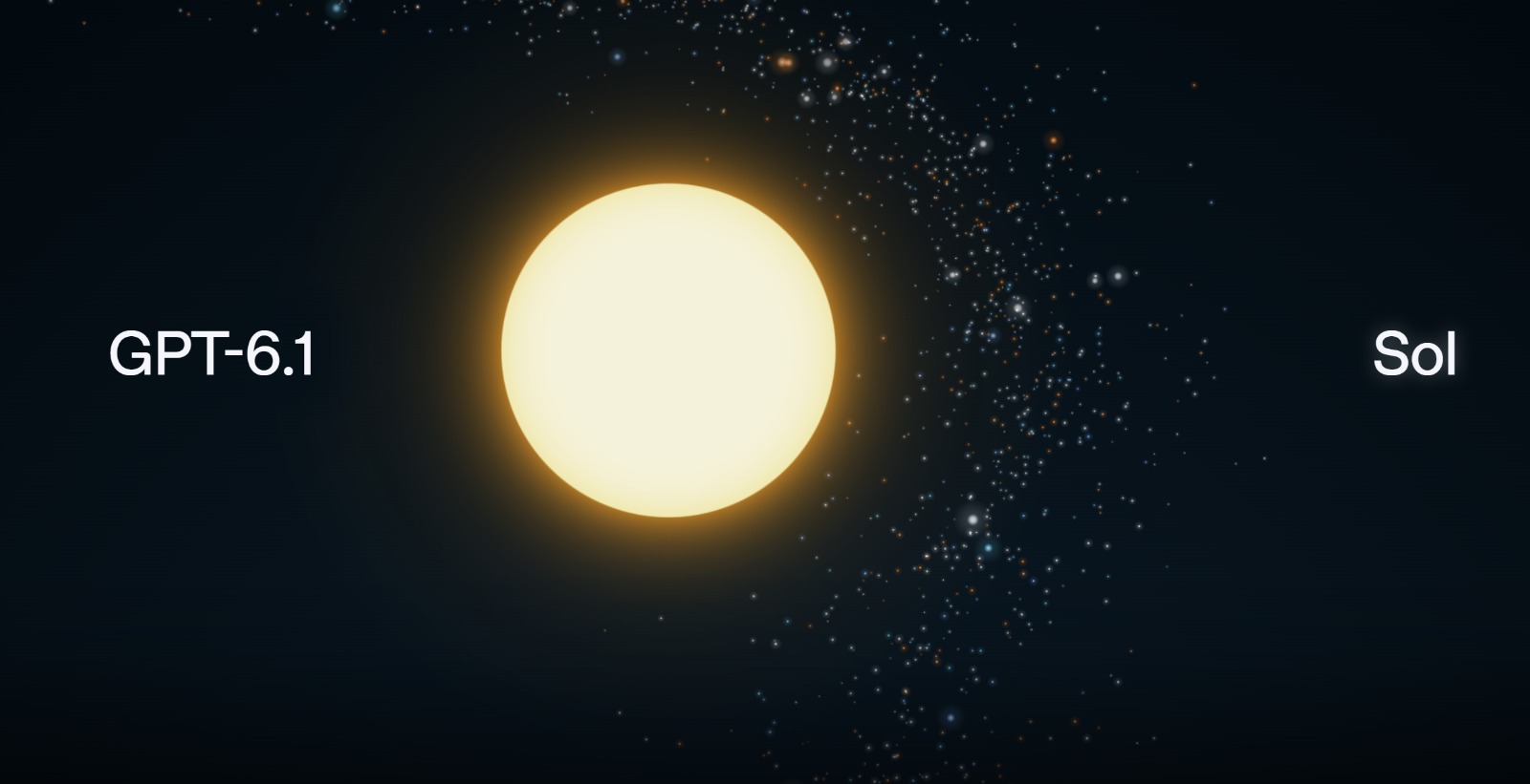 شعار نموذج GPT-6.1 Sol الجديد
