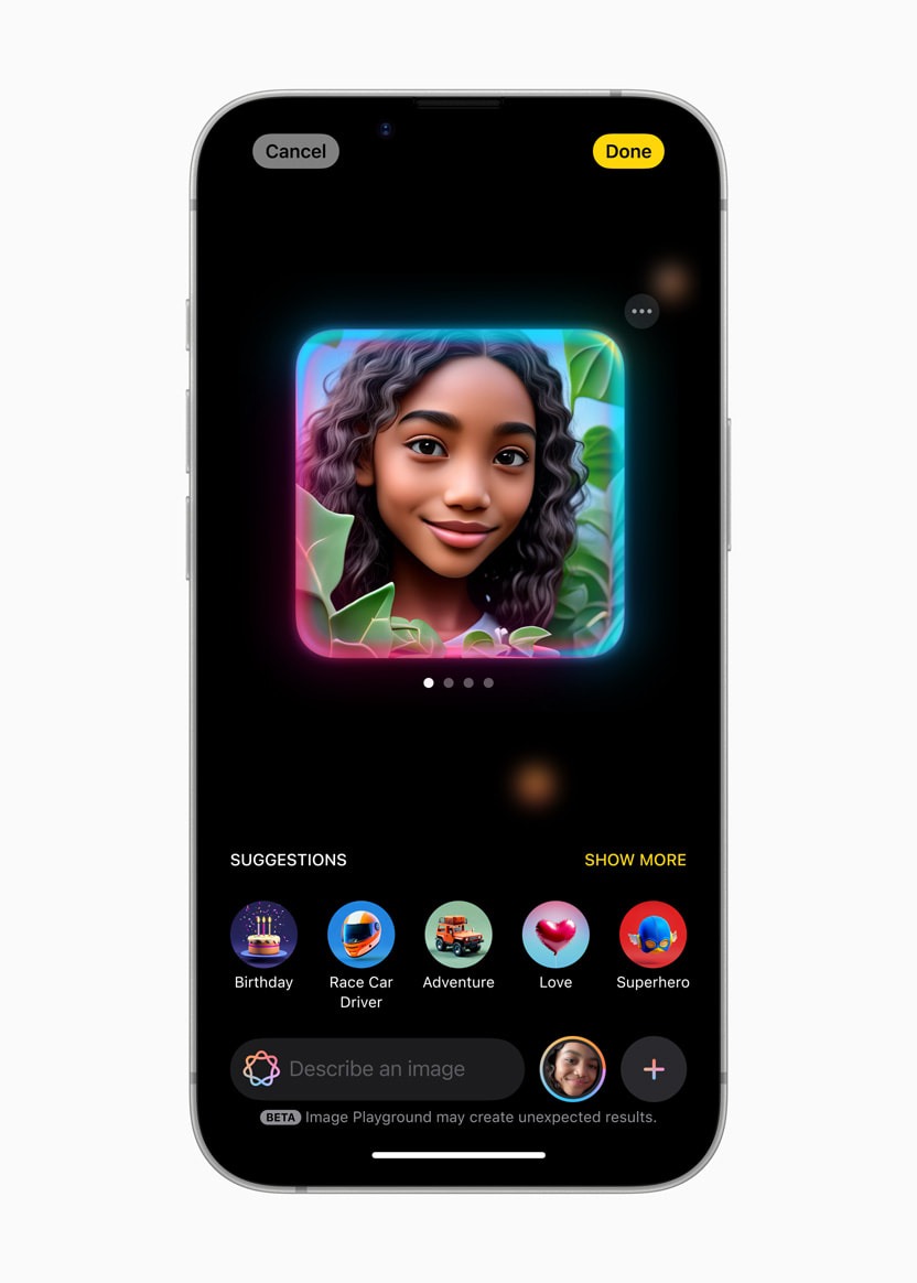 ميزة إنشاء صور رقمية للوجوه على هاتف آيفون 16e بالذكاء الاصطناعي لأبل - Apple