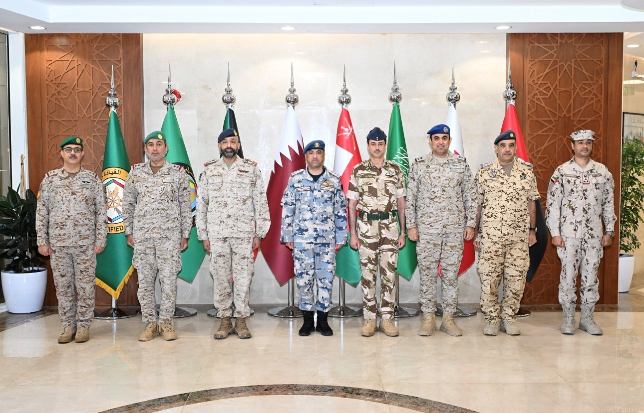 الاجتماع الاستثنائي المشترك لمديري ورؤساء العمليات الجوية والدفاع الجوي بدول مجلس التعاون الخليجي، مقر الأمانة العامة بالرياض، السعودية. 6 أكتوبر 2025