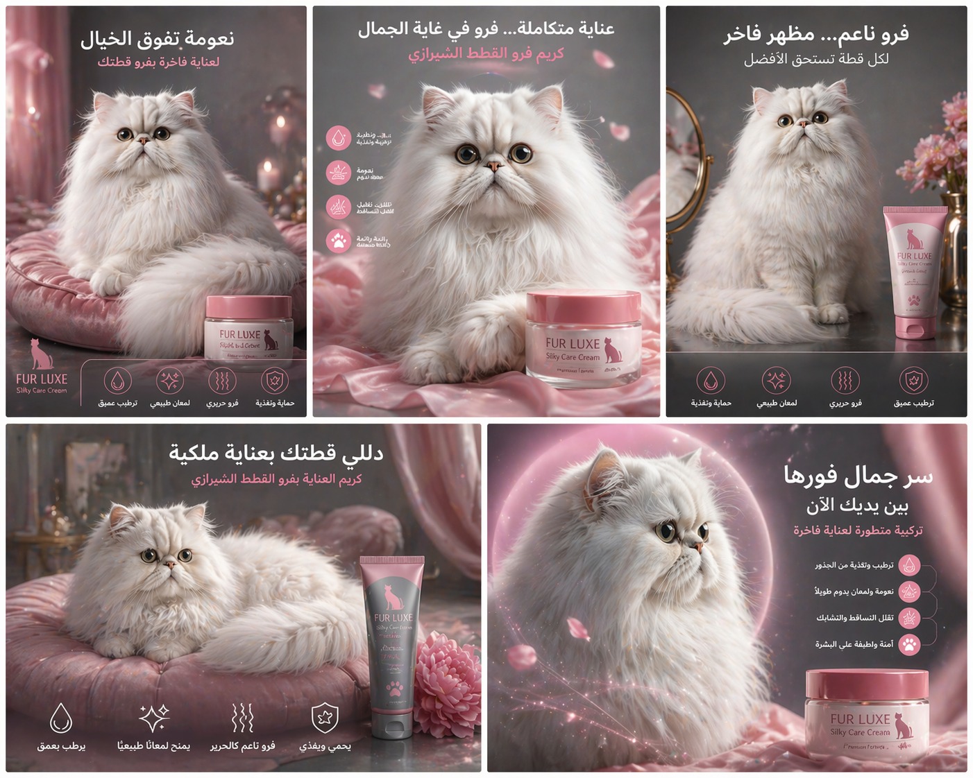 صورة صممتها "الشرق" بنموذج ChatGPT Images 2.0 الجديد تعكس قدرة النموذج على تصميم أكثر من صورة مرتبطة بموضوع واحد ما يجعلها ميزة مفيدة لإنتاج المواد البصرية التسويقية وكذلك القصص المصورة - Asharq