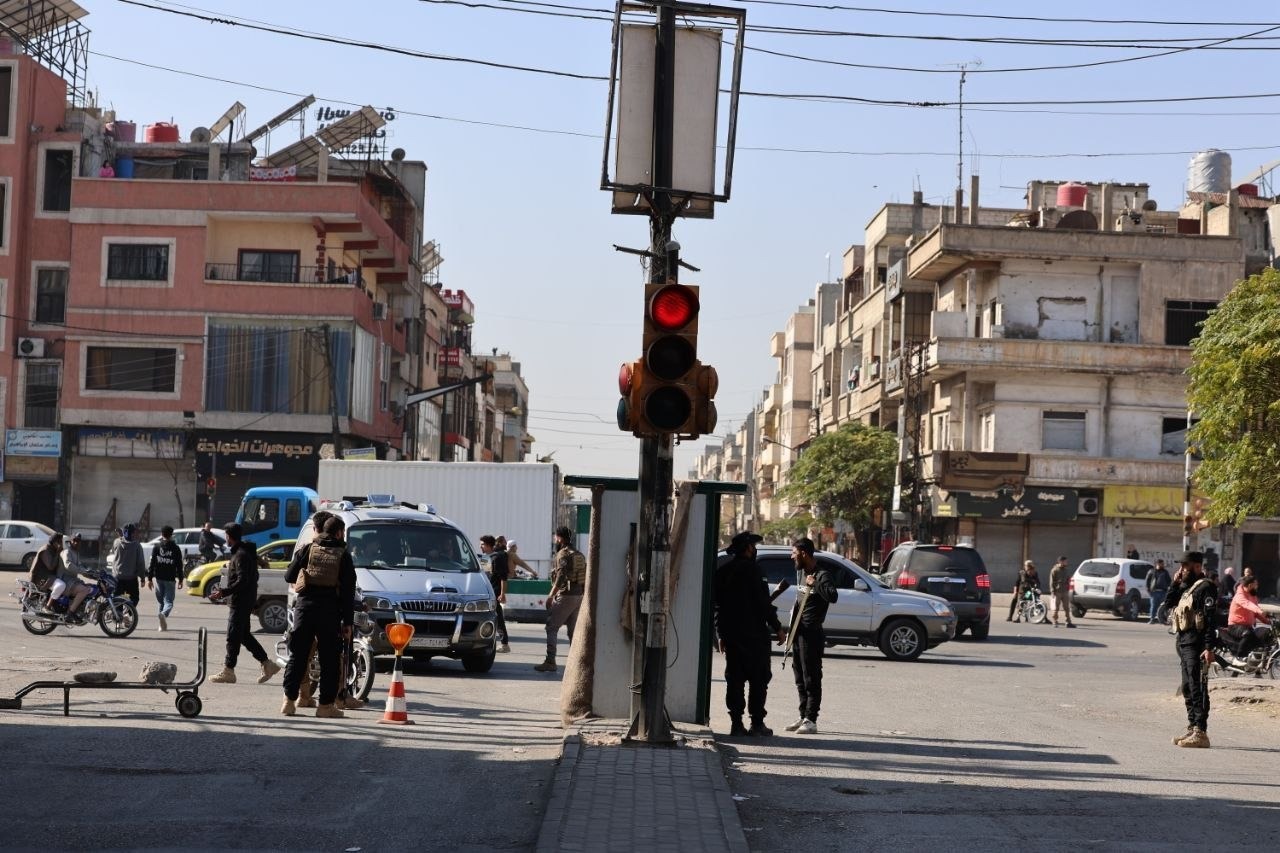 تعزيز أمني في بلدة زيدل وعدة مناطق جنوب مدينة حمص، سوريا. 23 نوفمبر 2025