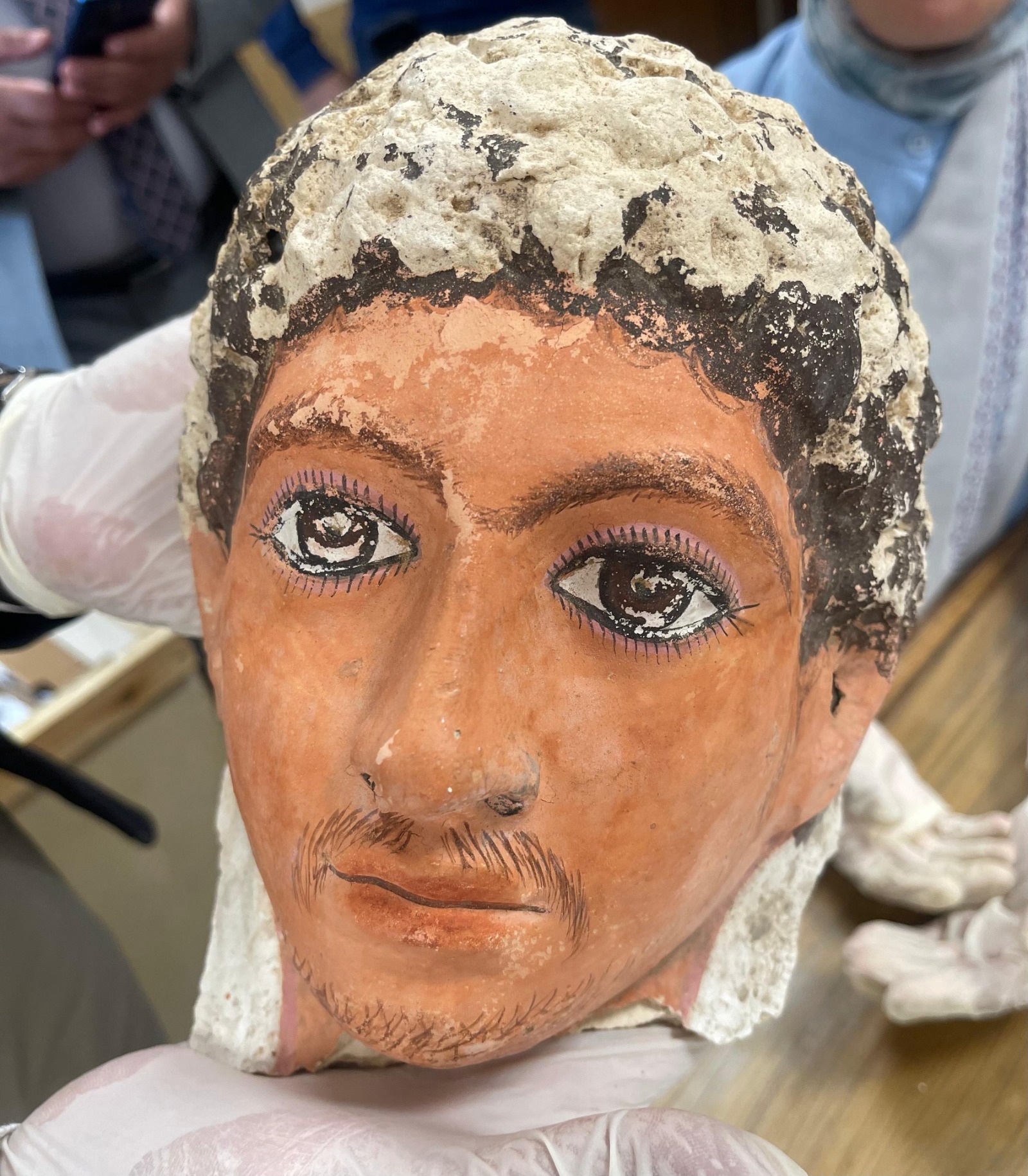 إحدى قطع الآثار المصرية المستردة من الولايات المتحدة بعد تفاهم بين البلدين، 6 نوفمبر 2025