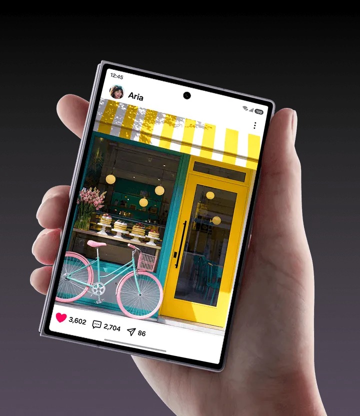 هاتف Galaxy Z Fold 8 من شركة سامسونج - Samsung