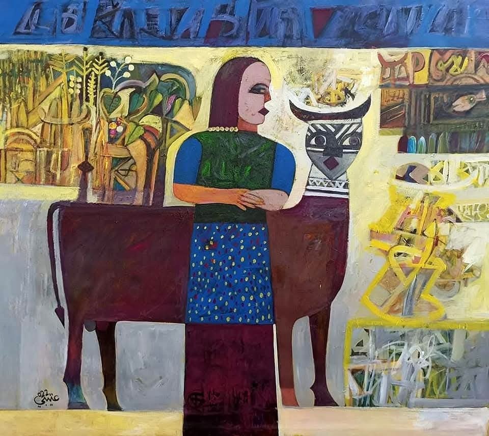 من أعمال الفنان