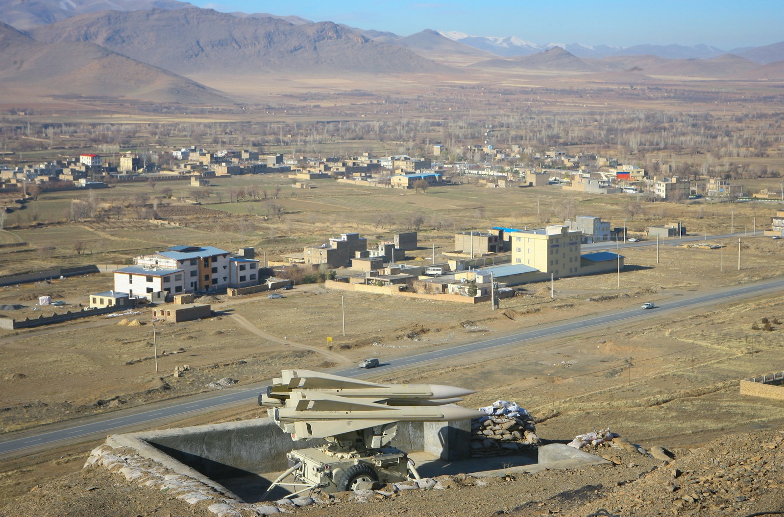 جانب من منطقة خنداب قرب أراك. 26 نوفمبر 2009