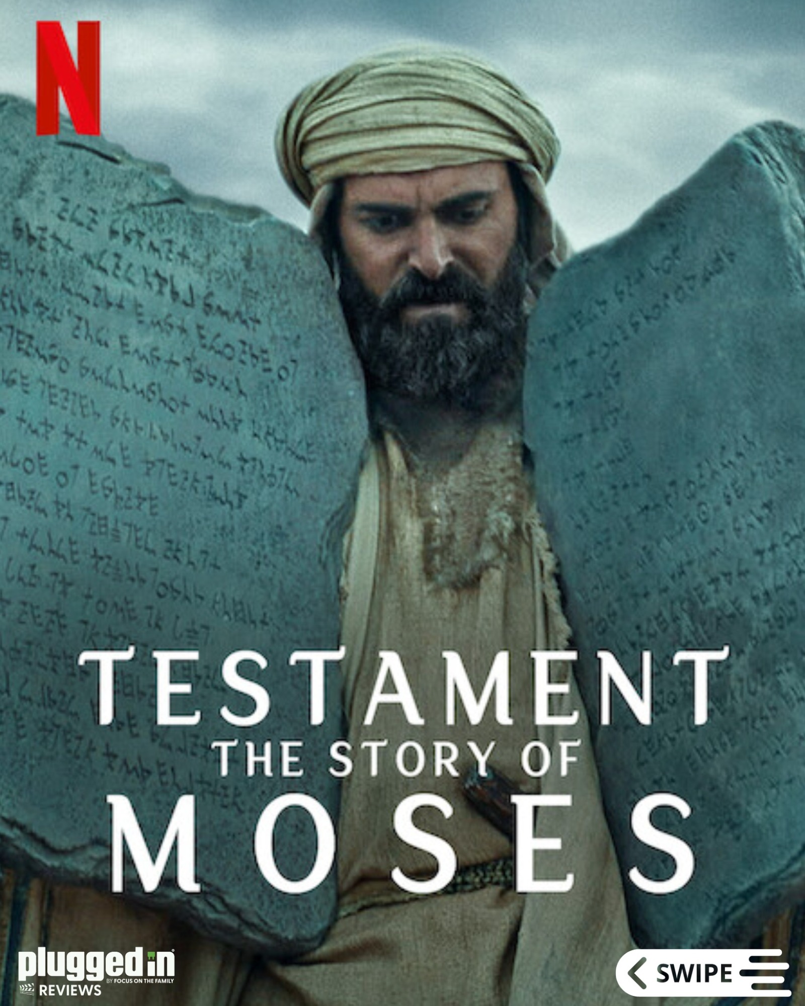 الملصق الدعائي لحلقات Testament: The Story of Moses