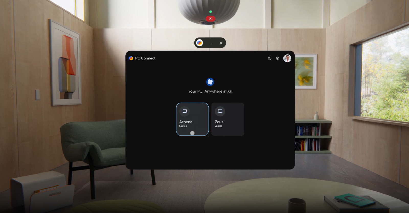 ميزة PC Connect التي تسمح بتوصيل الحواسيب الشخصية بنظارات ذكية عاملة بنظام تشغيل Android XR الذكية