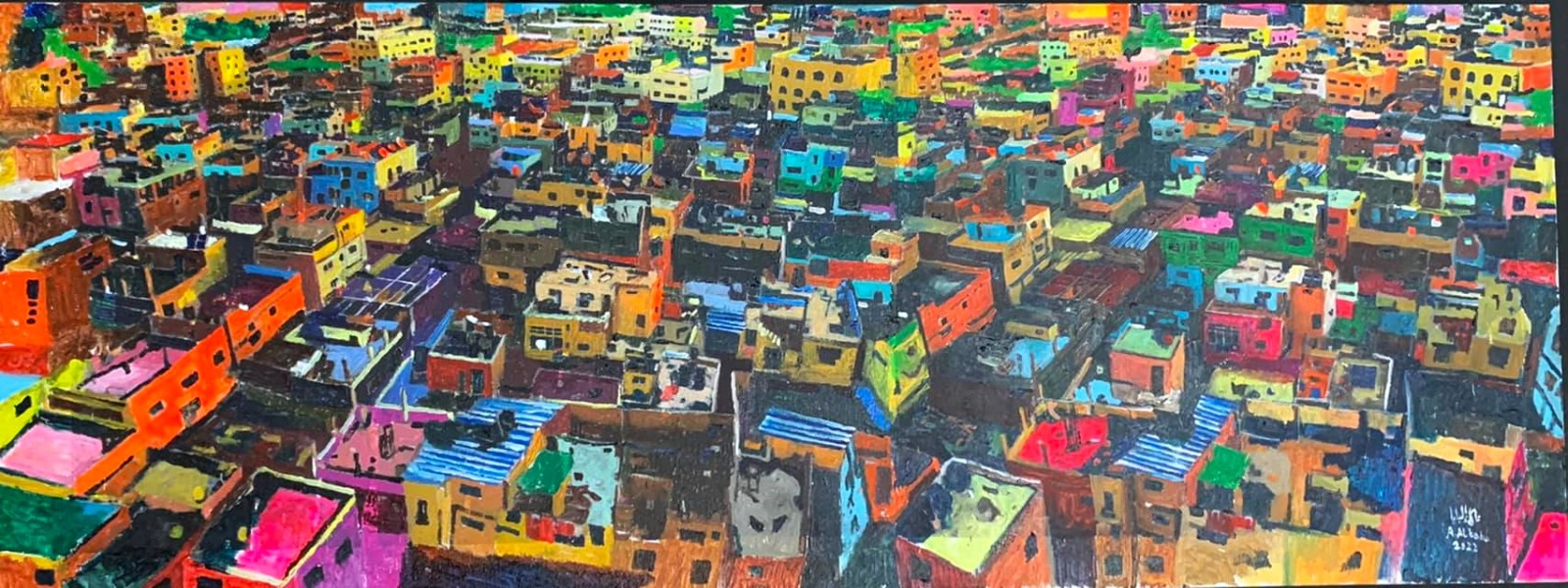 المخيم في أعمال البابا