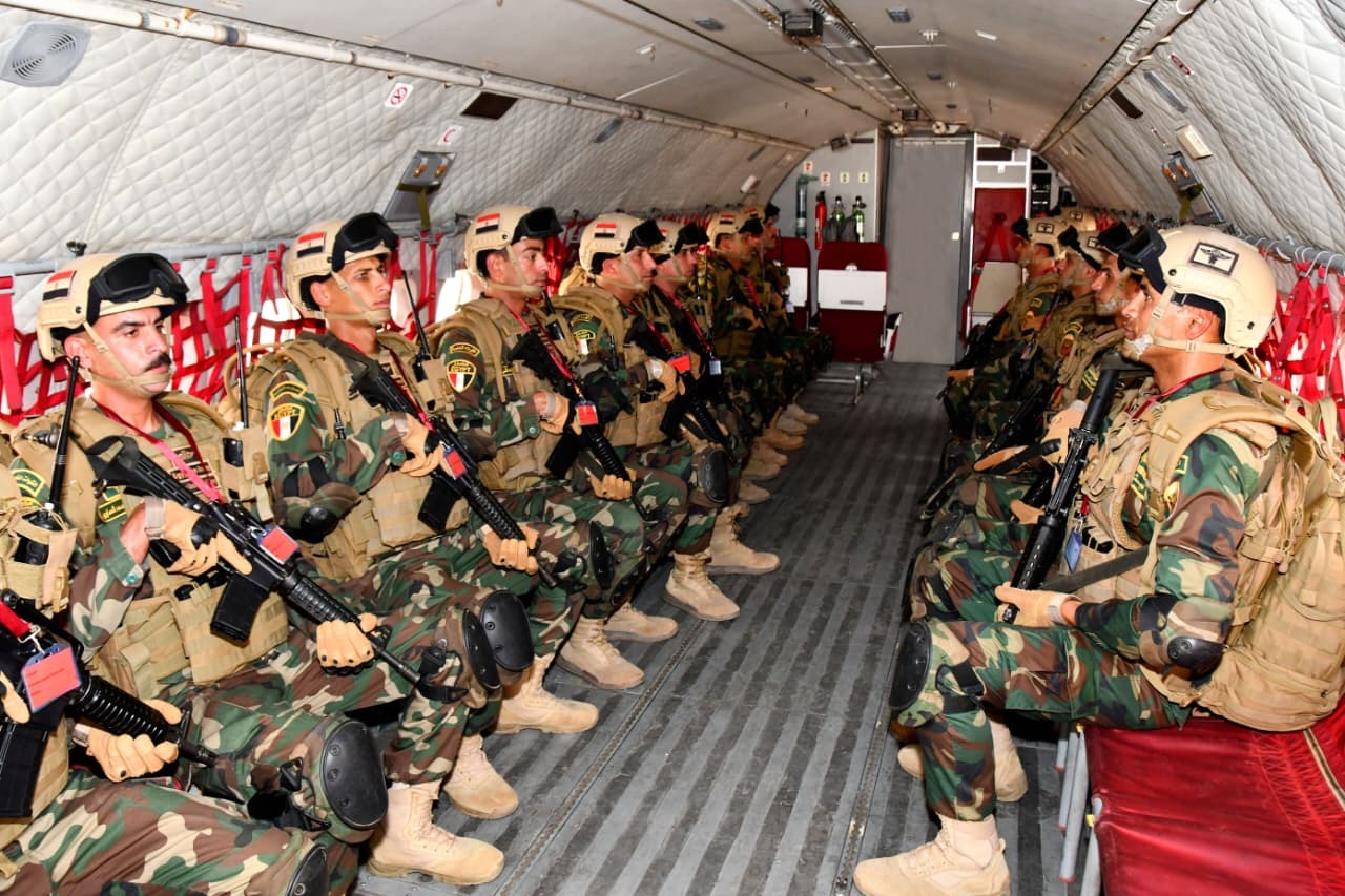 جانب من التدريب المصري الباكستاني المشترك رعد-2 الذي تستضيفه باكستان. 9 أبريل 2026