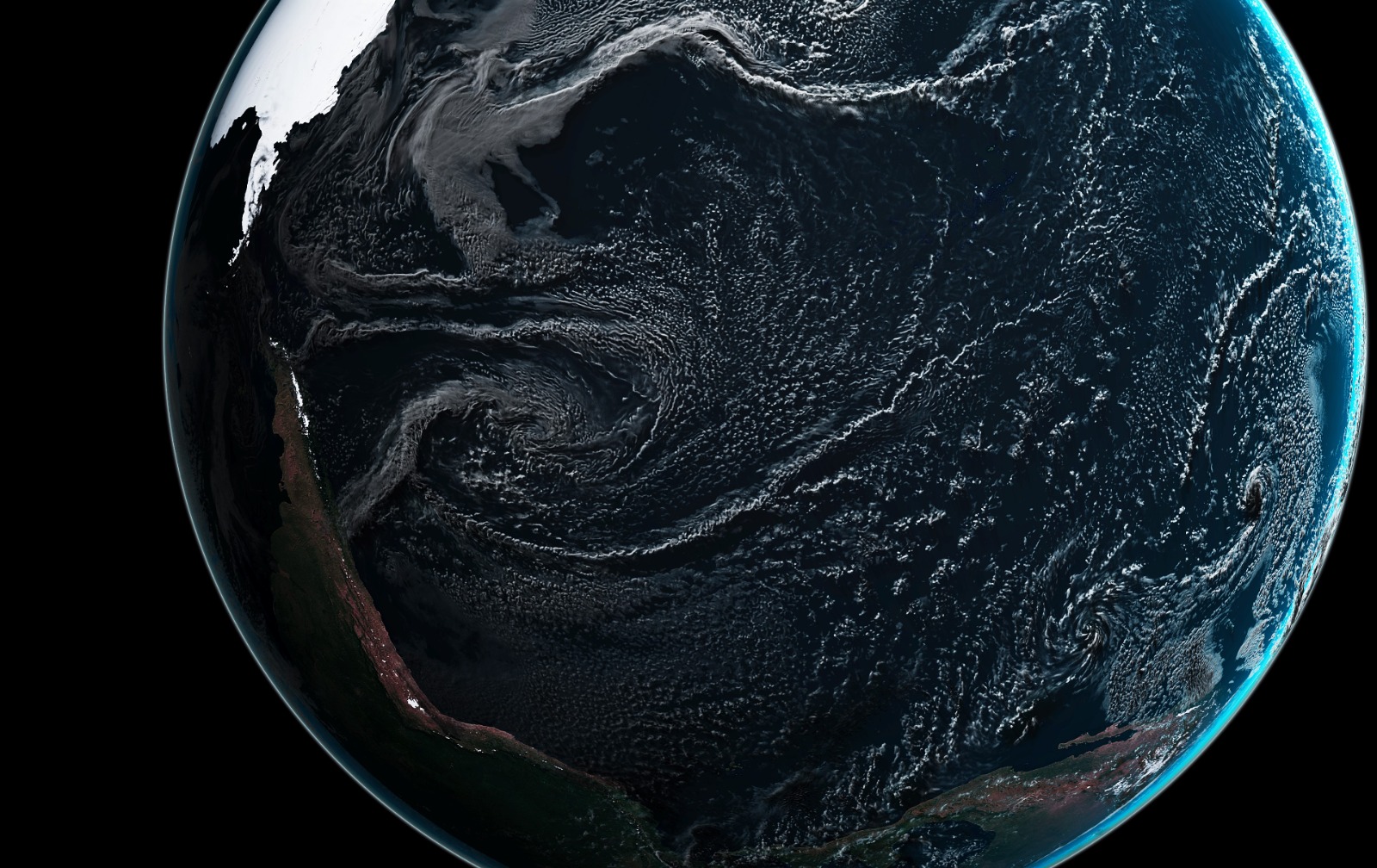 صورة من منصة Earth-2 الجديدة من نفيديا