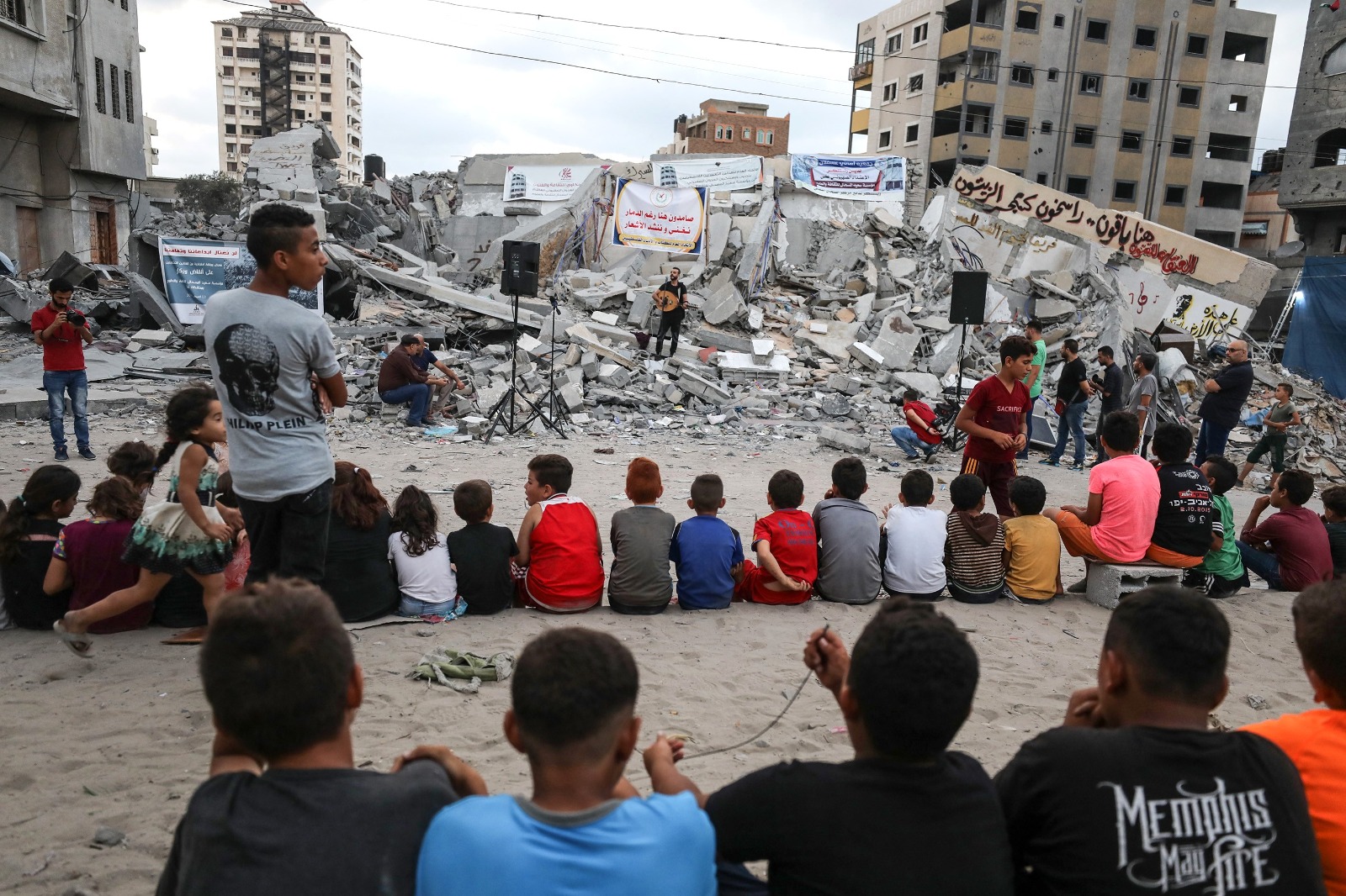 غزة خلال العدوان. 2018