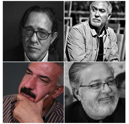 الشعراء الفلسطينيون الأربعة الفائزون بجائزة الأركانة. 6 أبريل 2026