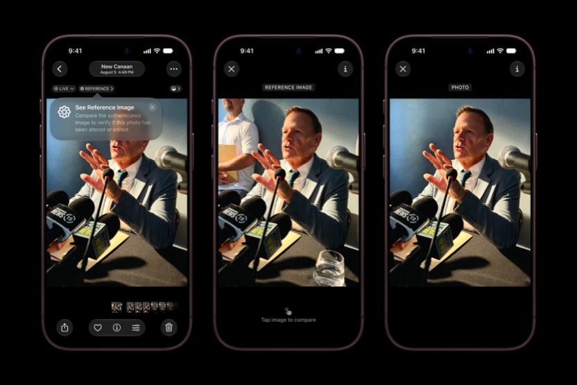 ميزة Apple Image Reference - أبل