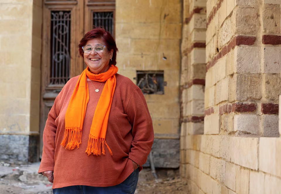 ناييري هامبيكيان، الاستشارية المسؤولة عن مشروع إعادة إحياء وتطوير منطقة درب اللبانة في القاهرة، مصر، 18 نوفمبر 2025