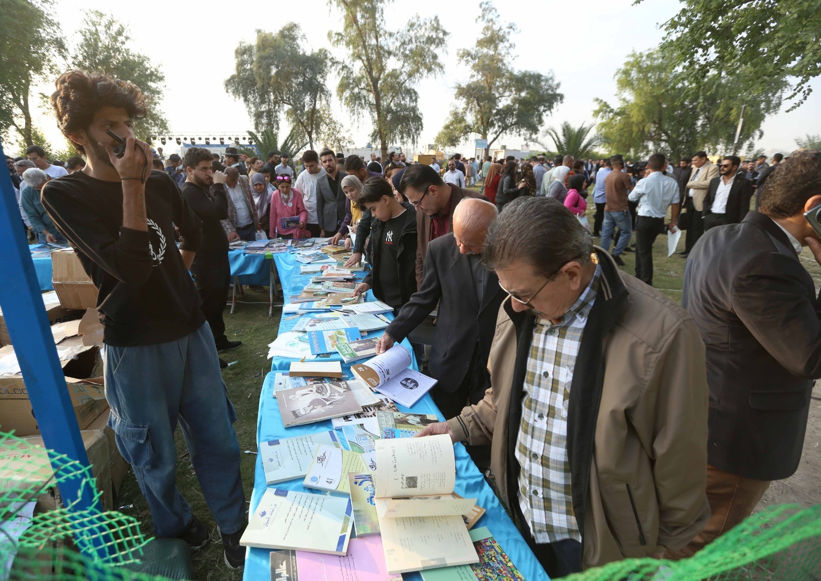 مهرجان أنا عراقي أنا أقرأ في بغداد.