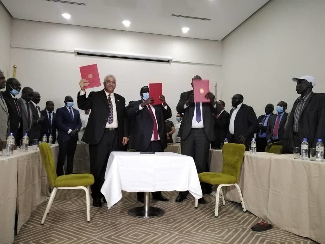 توقيع اتفاق الترتيبات الأمنية بين الحركة الشعبية والحكومة السودانية في جوبا  - وكالة الأنباء السودانية 
