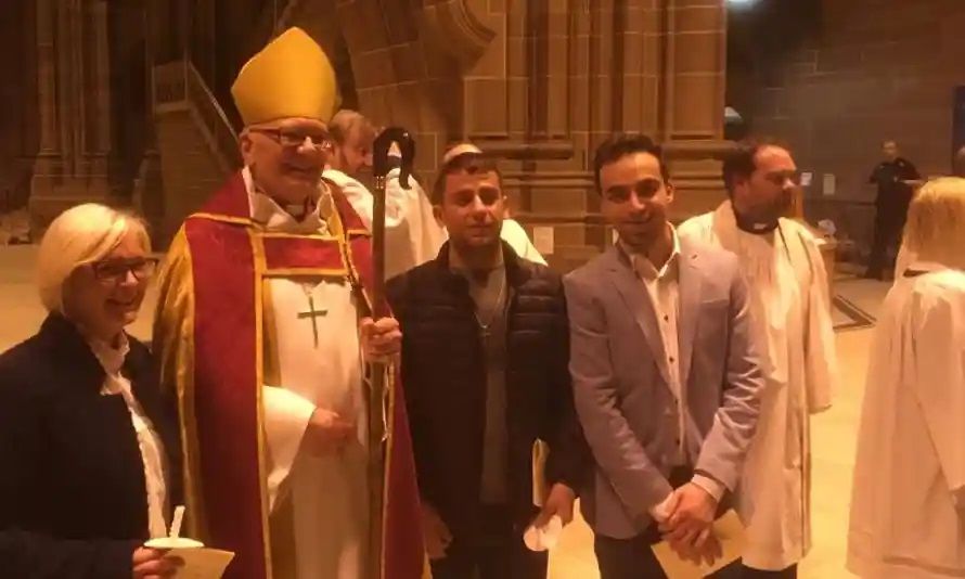 A photo of Emad al-Swealmeen posted on Hitchcott’s Facebook.  - Malcolm Hitchcott/Facebook