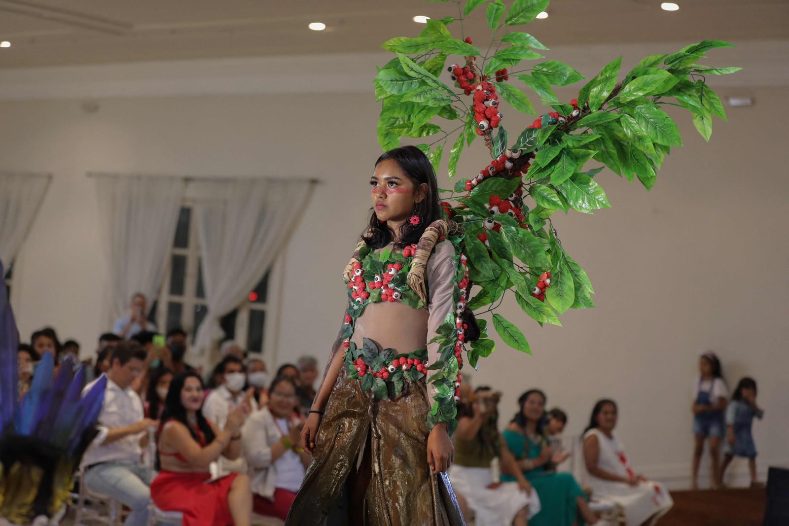 BRAZIL-CULTURE-INDIGENOUS-FASHION - AFP
