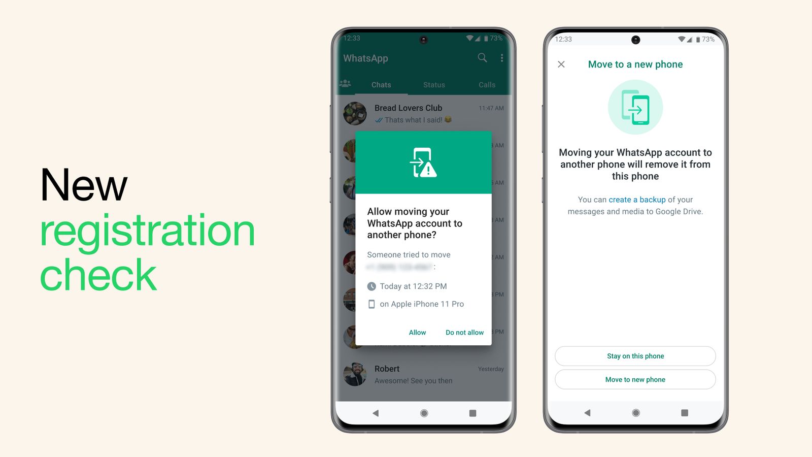 ميزة Account Protect الجديدة من واتساب - Whatsapp