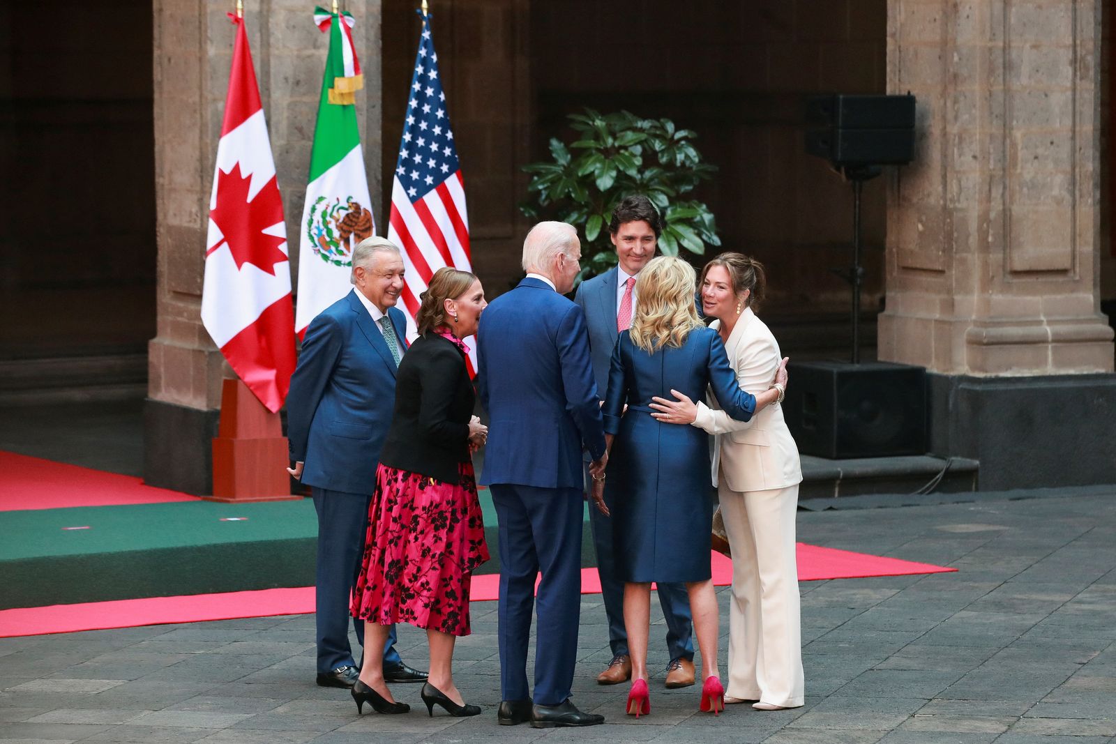 North American leaders meet in Mexico City - REUTERS