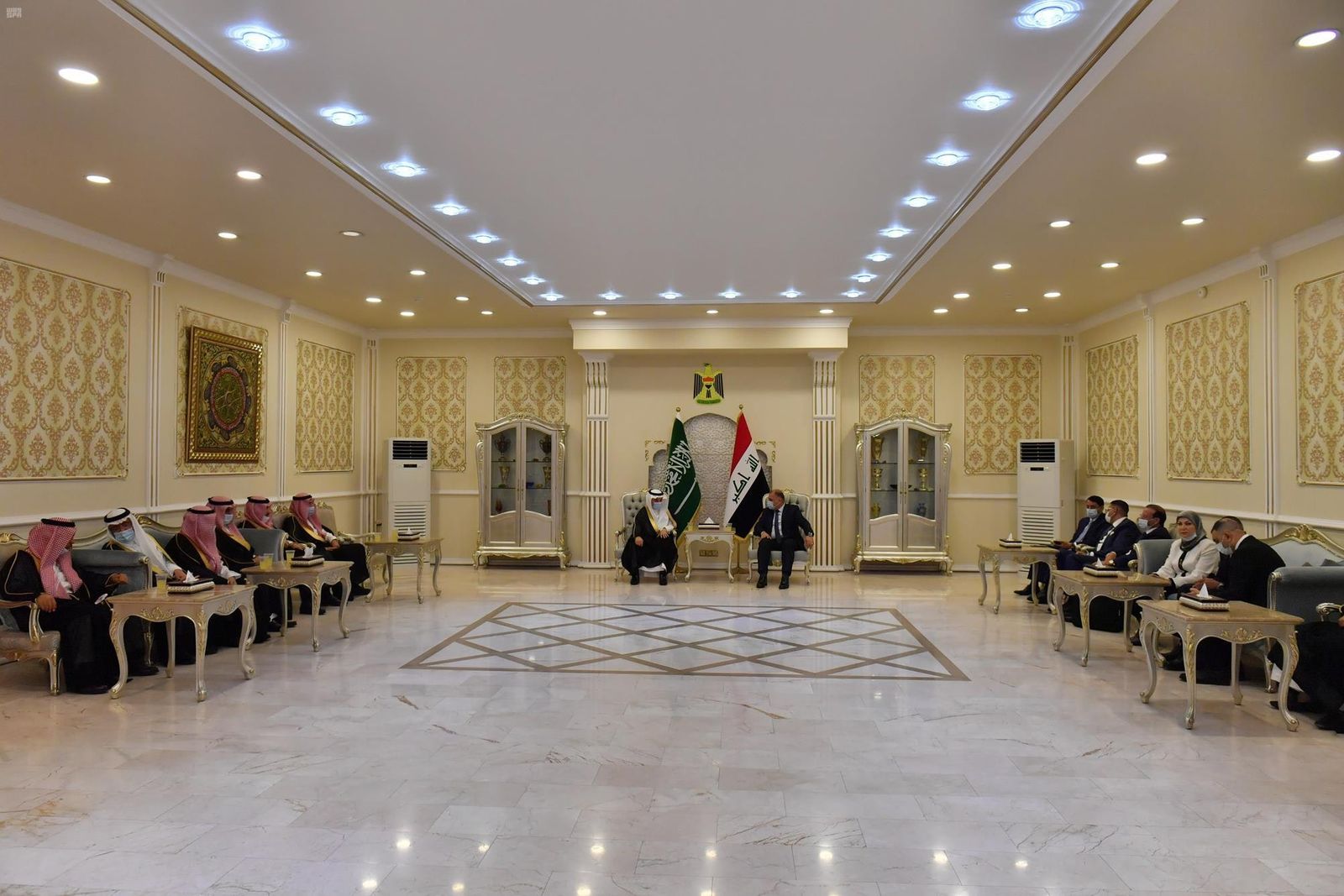 الوفد الوزاري السعودي في بغداد تحضيراً  لانعقاد مجلس التنسيق السعودي العراقي في دورته الرابعة - وكالة الأنباء السعودية