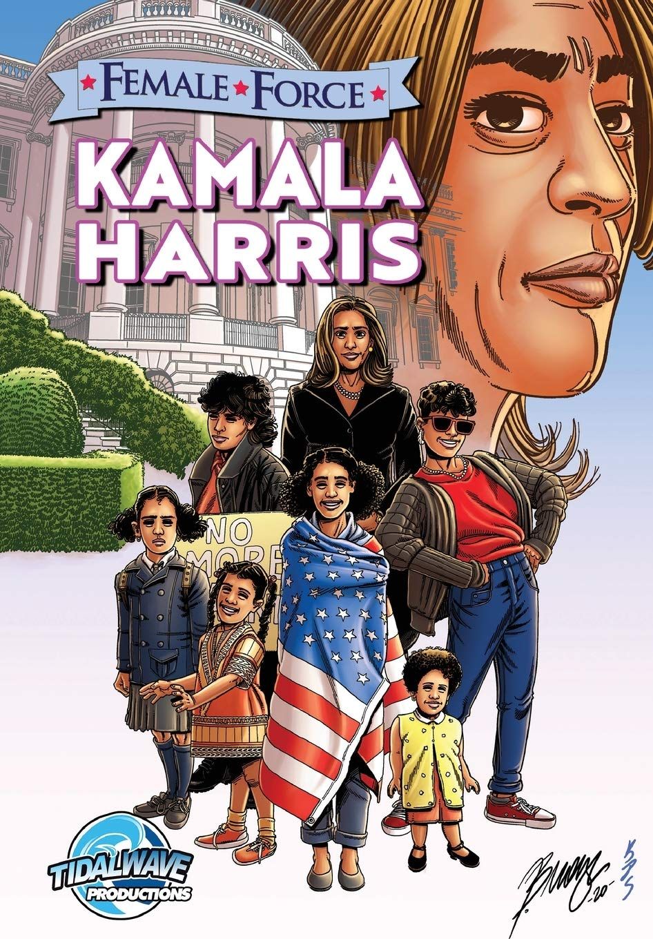 نائبة الرئيس الأميركي كمالا هاريس على غلاف المجلة - Amazon
