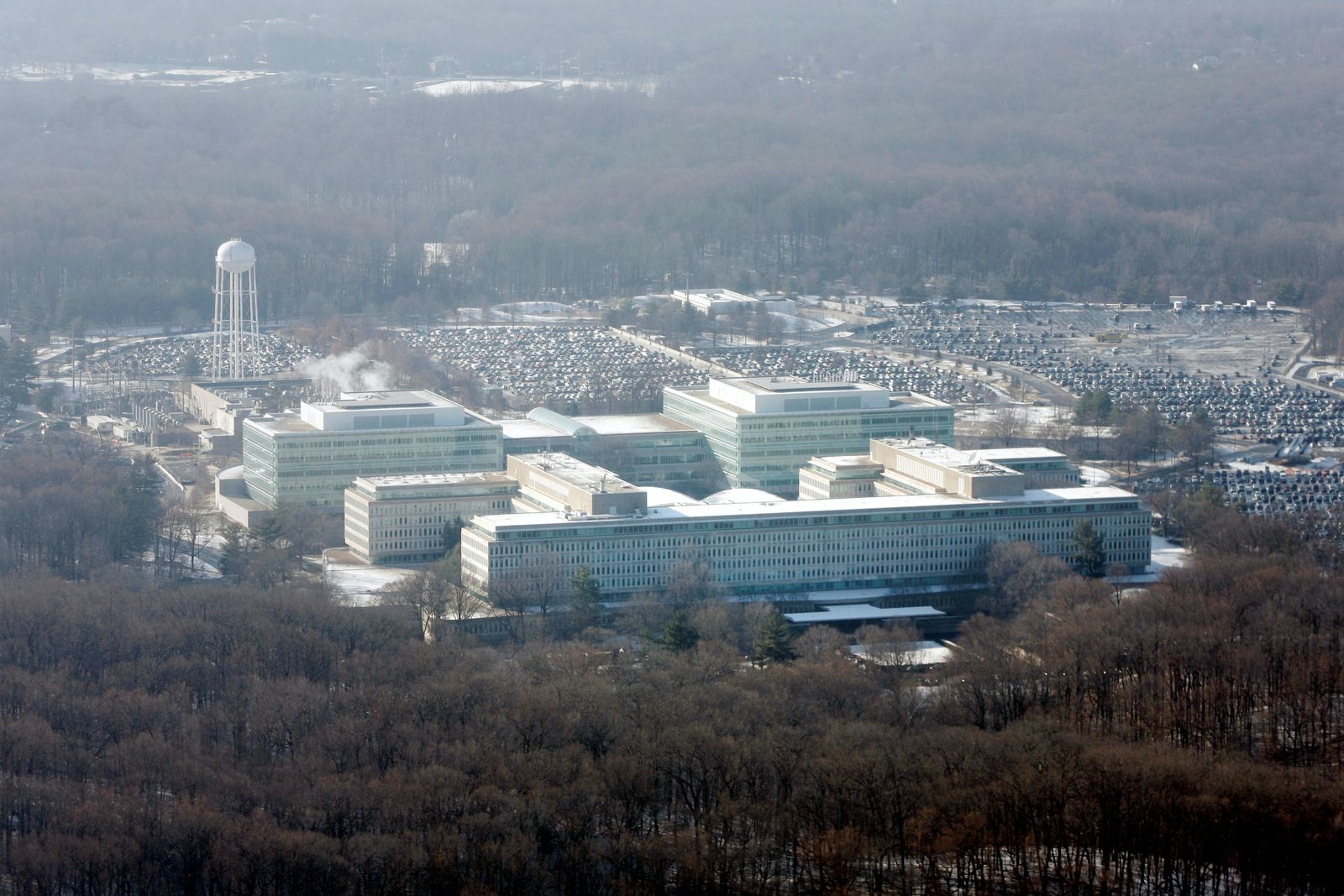 مقر وكالة الاستخبارات المركزية الأميركية (سي آي إيه) في فيرجينيا - 18 يناير 2008 - REUTERS