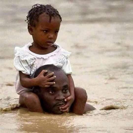 صورة من إعصار تاهيتي عام 2007 ارتبطت بفيضان السودان 2020 - Twitter