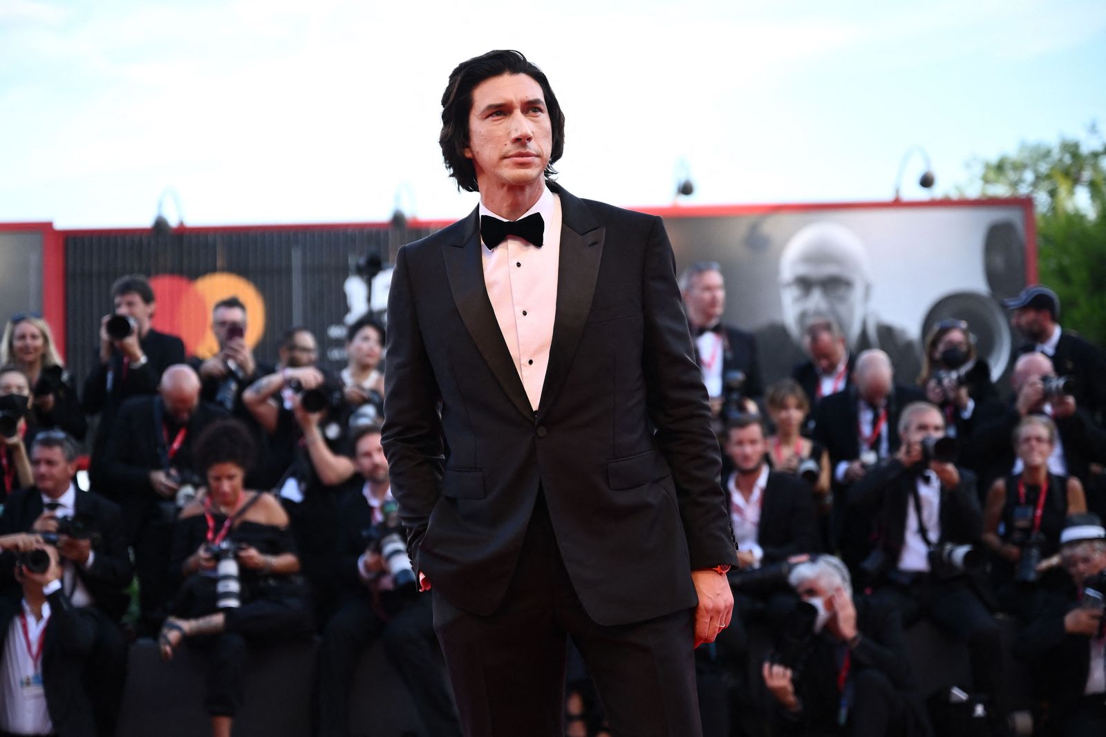 US actor Adam Driver arrives for the Opening Ceremony and the screening of the film 