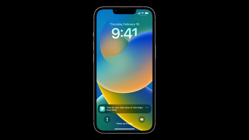 ميزة وصول الإشعارات من تطبيقات ومواقع الويب على هواتف آيفون - Apple