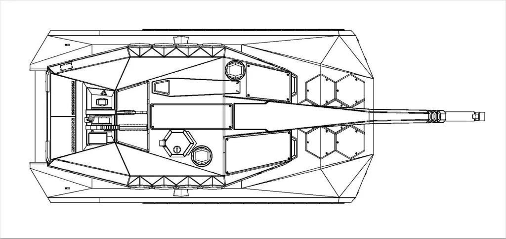 تصميم دبابة القتال الرئيسية K3 من الجيل التالي (NG-MBT) قيد التطوير حالياً في كوريا الجنوبية - Hyundai Rotem