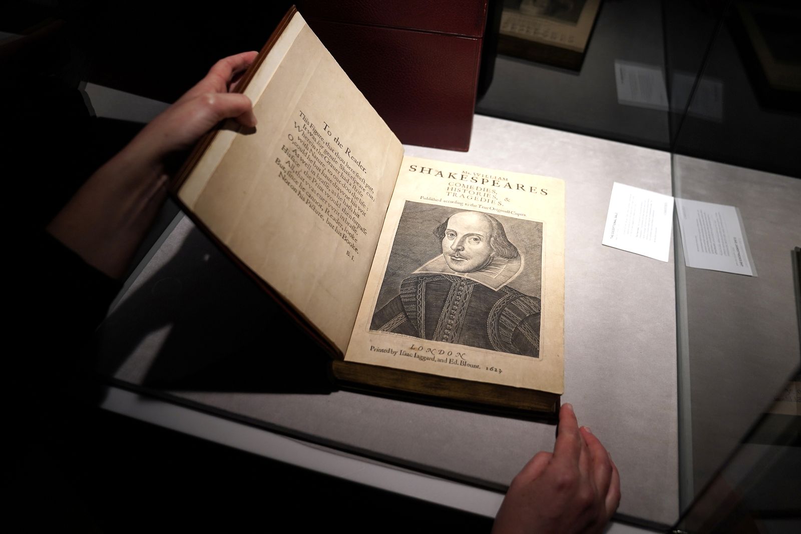 A 1663 rare first folio of 36 Shakespeare works sold in New York - REUTERS