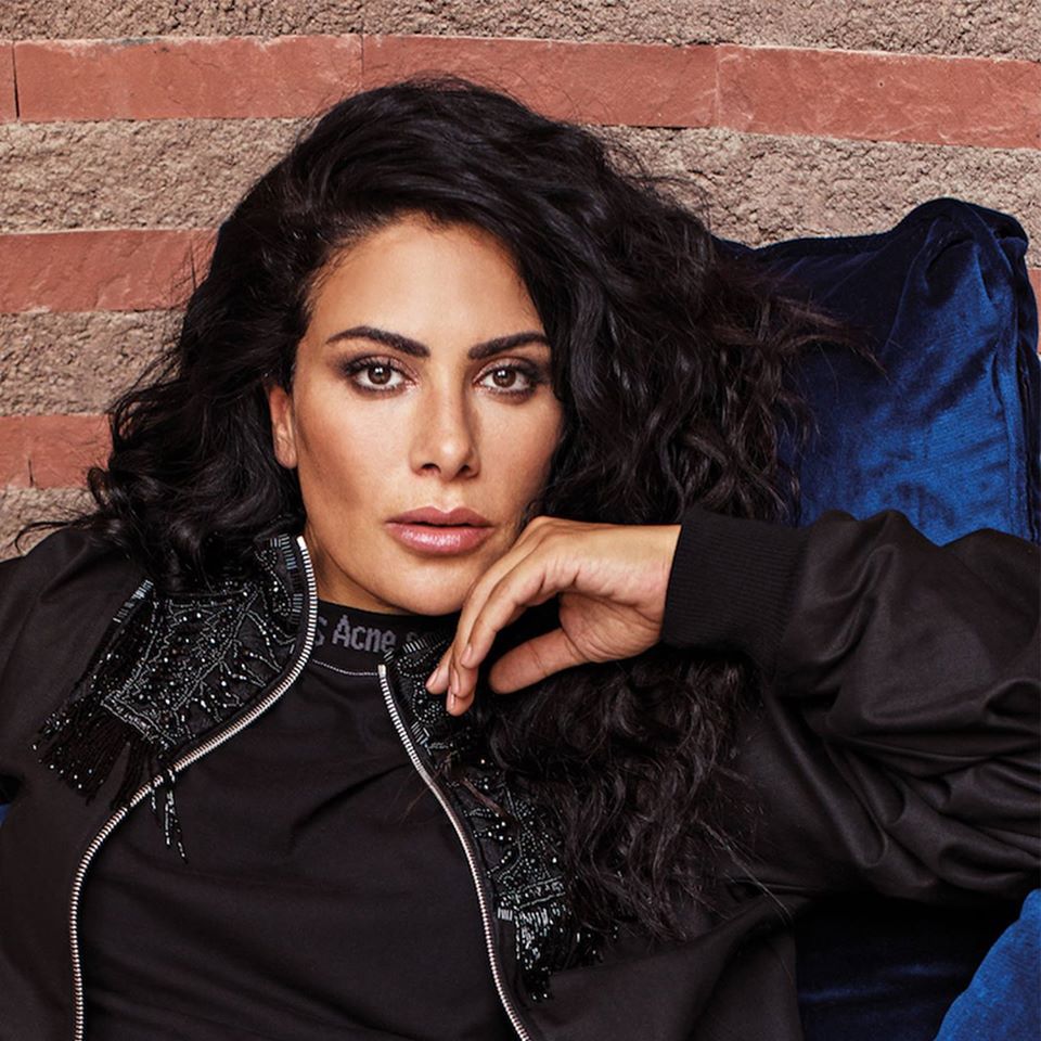 الفنانة الأردنية صبا مبارك - المكتب الإعلامي للمهرجان