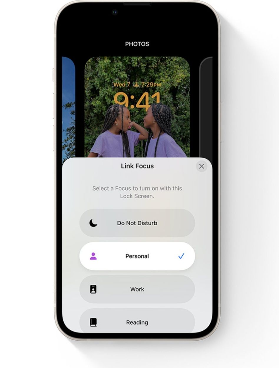 مزايا Focus Mode الجديدة - Apple